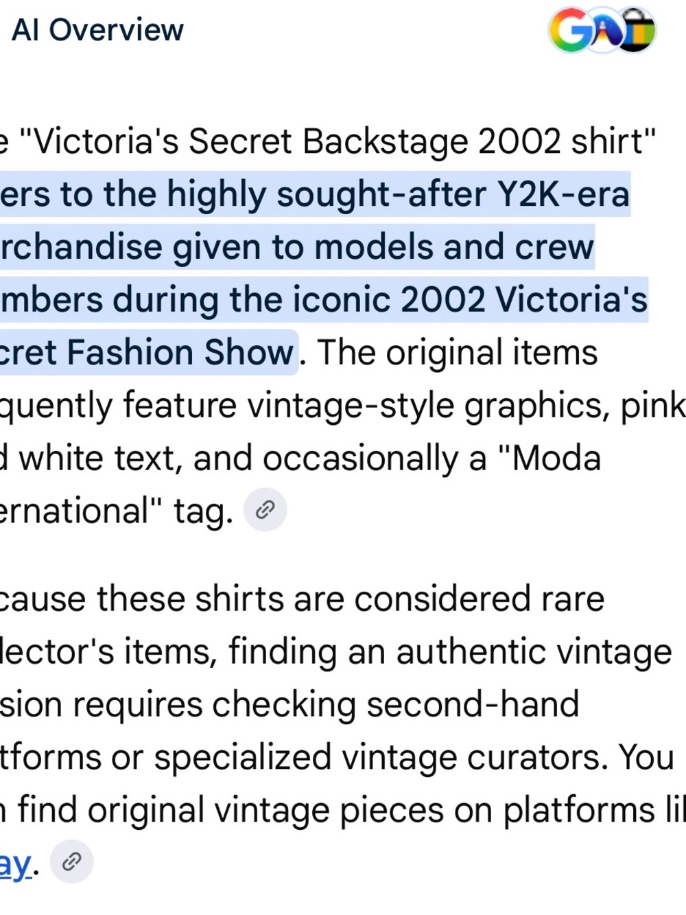 Vintage Victoria’s Secret backstage 2002 top - Picture 12 of 12